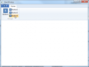 Aplicacao WPF com Ribbon
