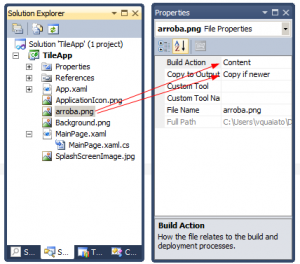 Configurando background tile no projeto WP7
