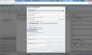 Criando hosted Service Windows Azure Portal 2