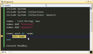 Debugando IronRuby no Visual Studio 2010