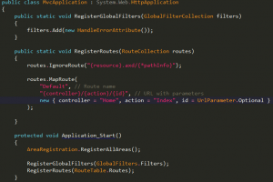 Esquema cores VS2010