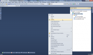 Gerando pacote deploy Windows Azure no VS2010