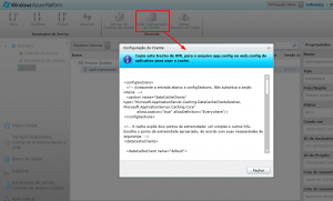 Informacoes client para o Windows Azure AppFabric Caching