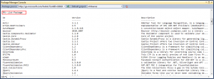 NuPack List-Package