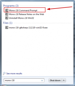 Mono-Console CSharpREPL
