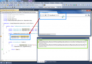 Resolvendo dependencias controller MVC3 com  IDependencyResolver