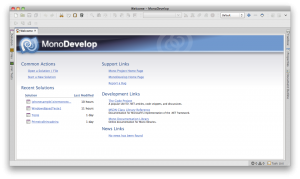 MonoDevelop Mac