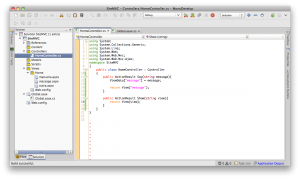 Criando controllers ASP.NET MVC no Mono com MonoDevelop
