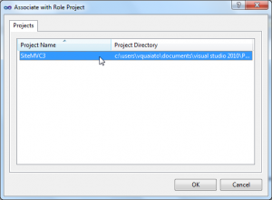 Selecionando projeto ASP.NET MVC 3 como Web Role no Azure