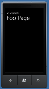 Windows Phone NavigationService