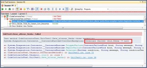 Invariante falhando com Code Contracts