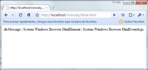 IronRuby após click rodando direto no browser