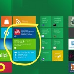 live tiles no Windows 8
