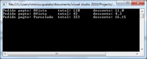 Resultado C# regras em IronRuby