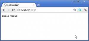 rodando nodejs no windows - browser