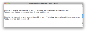 saida execucao Find com Query.In