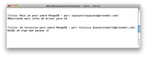 saida execucao Find com Query.Or