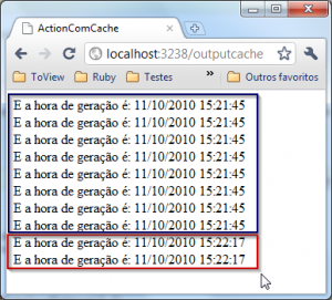 Usando Ouptput Cache no ASP.NET MVC 3 release candidate